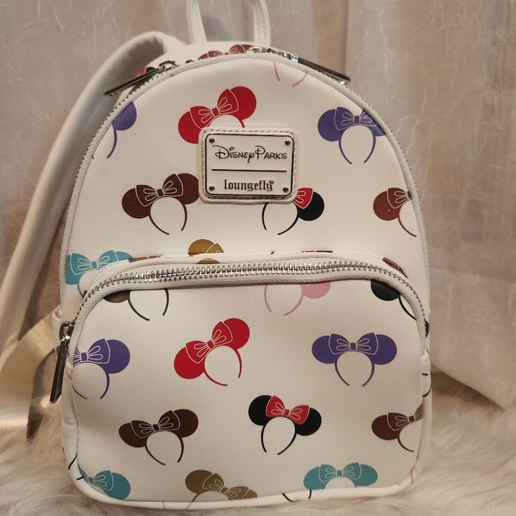 Loungefly Bags Loungefly Disney Parks Exclusive Mickey Minnie Ears Backpack Poshmark